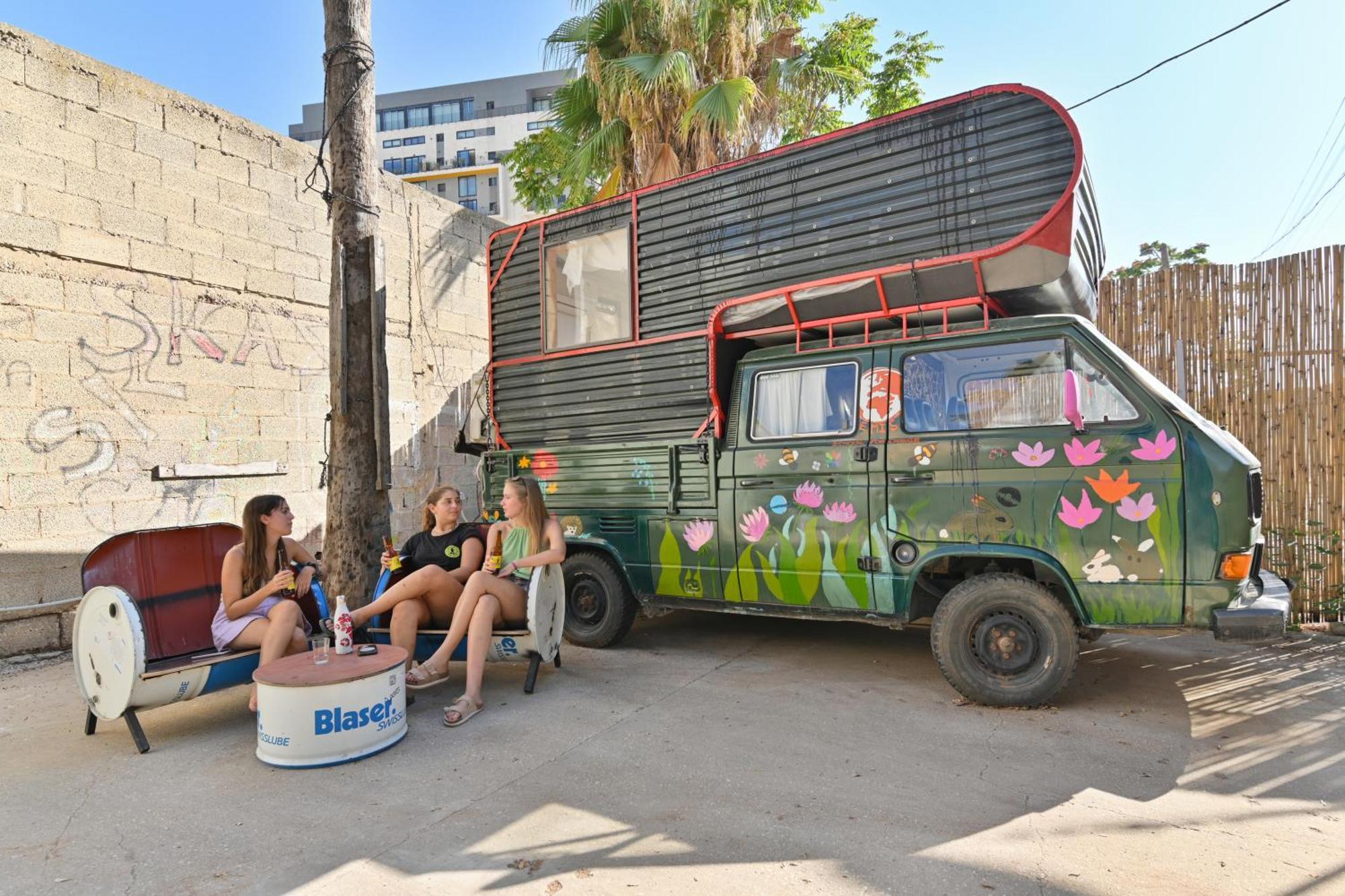 Caravan Hostel Tel Aviv By Roger Age 18-45 Zewnętrze zdjęcie
