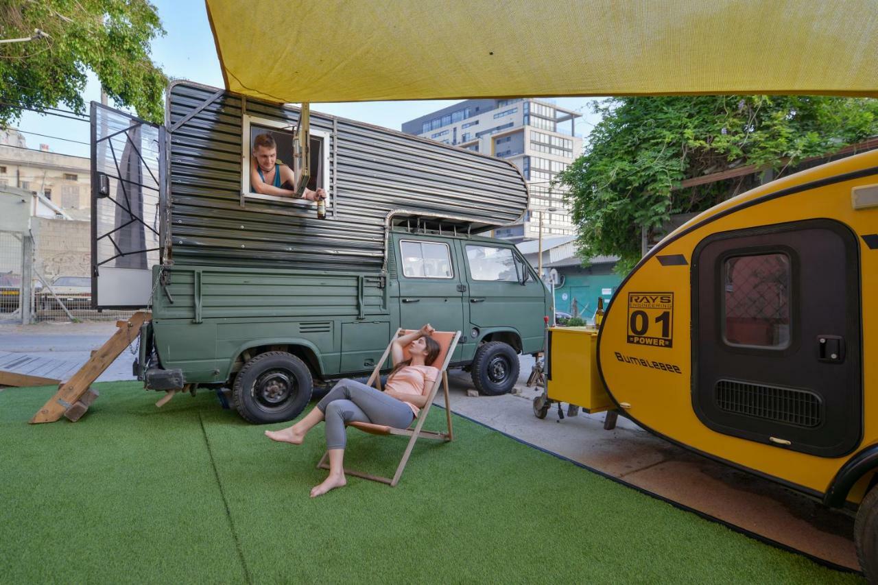 Caravan Hostel Tel Aviv By Roger Age 18-45 Zewnętrze zdjęcie